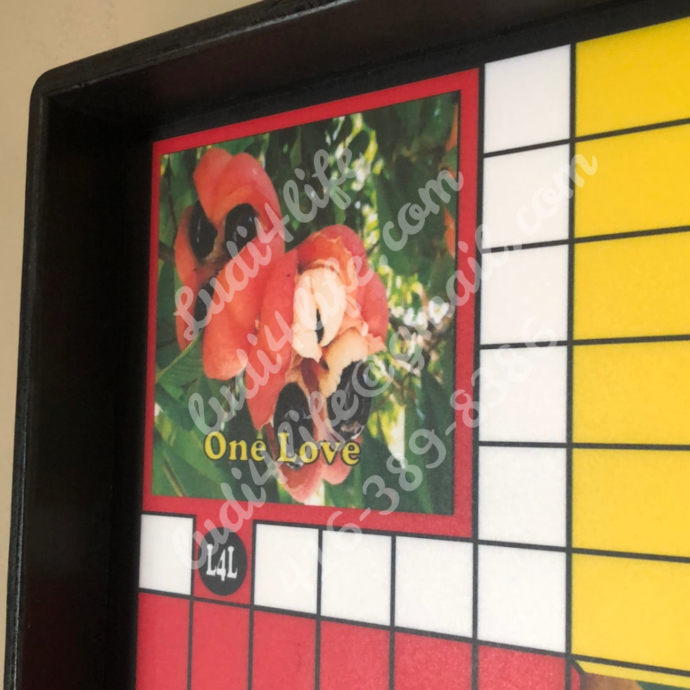 Cool Runnings Ludi Board - Premium Jamaican Heritage Game
