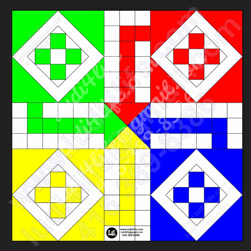Premium  Ludo Board - Handcrafted Heritage Game