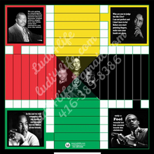 Icons 4 Jamaician Ludi Board