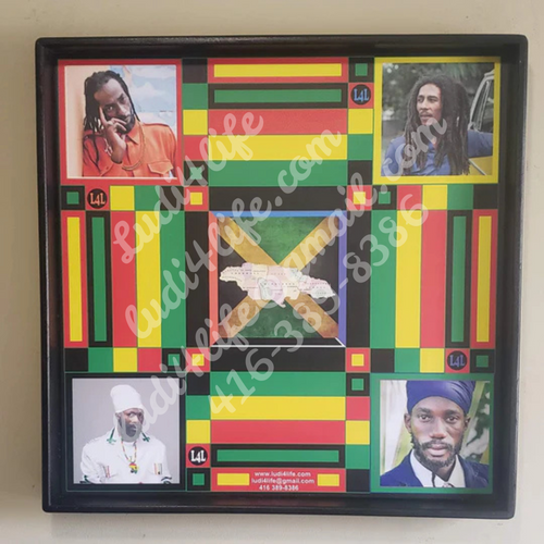 Reggae Icons 3rd Edition Ludi Board