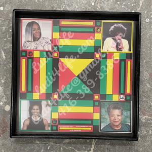 Cicely Tyson-Whitney Houston-Maya Angelou-Michelle Obama Ludi Board