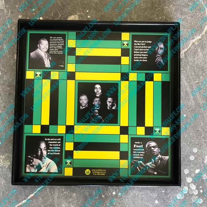 Icons 4 Jamaician Ludi Board