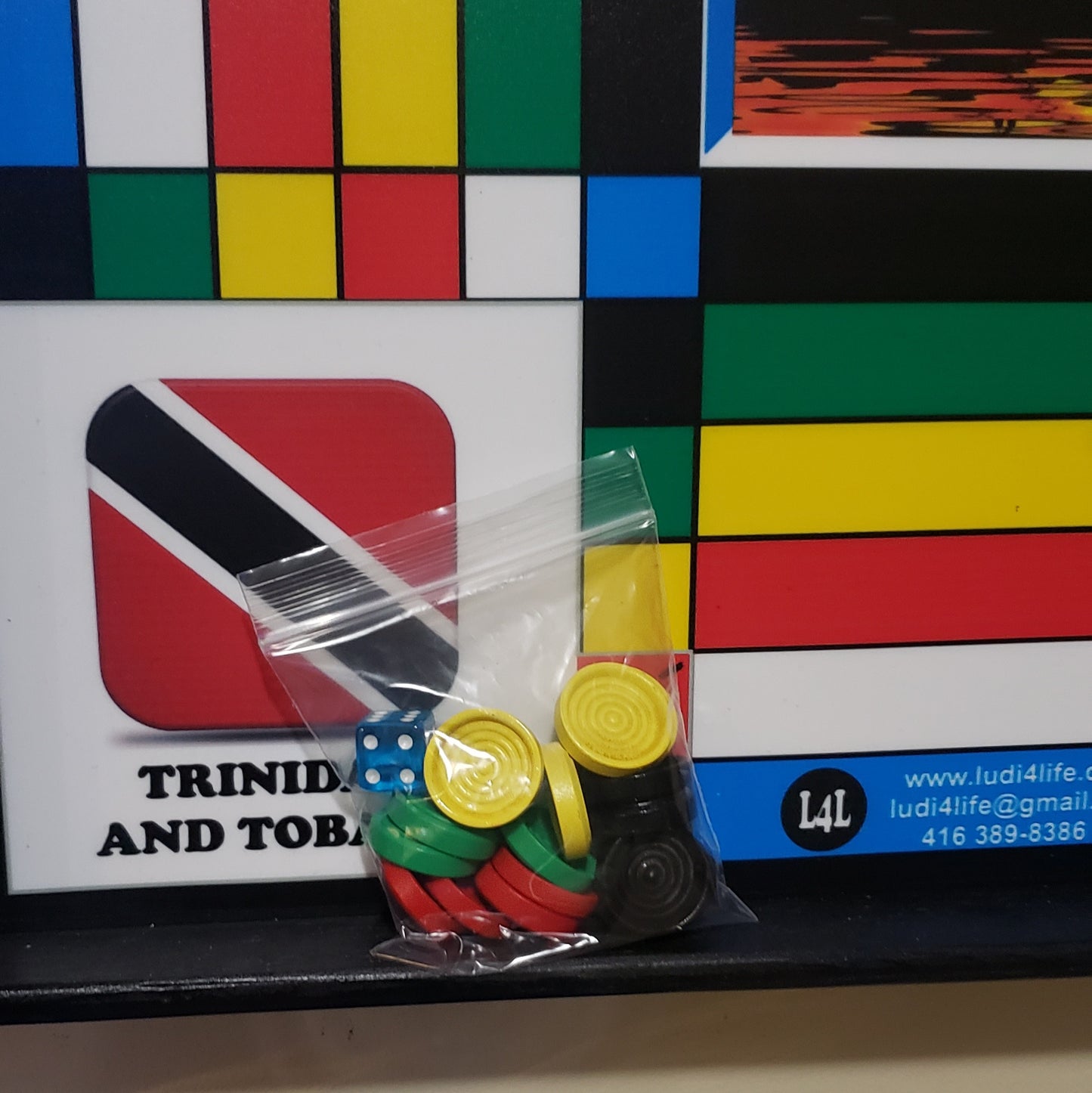 Ludi Tokens and Dice