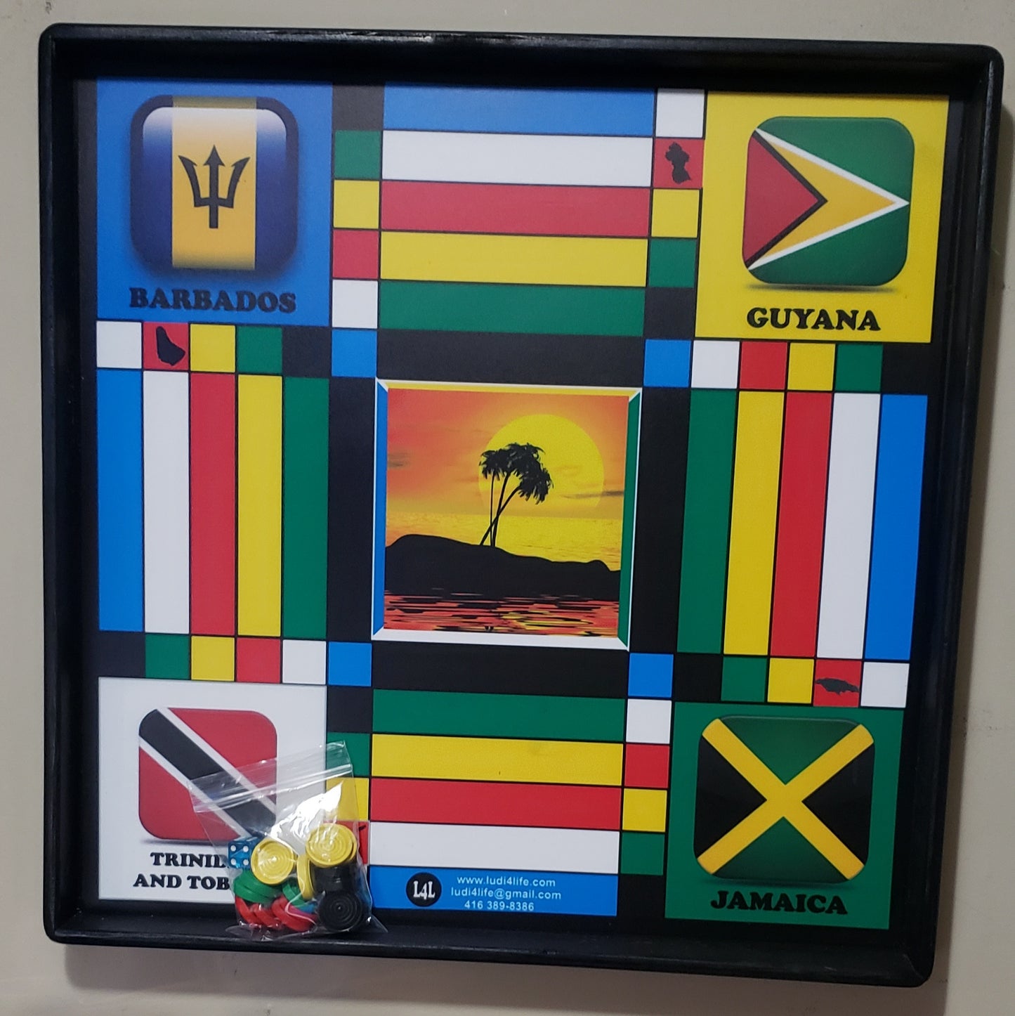 Ludi Tokens and Dice