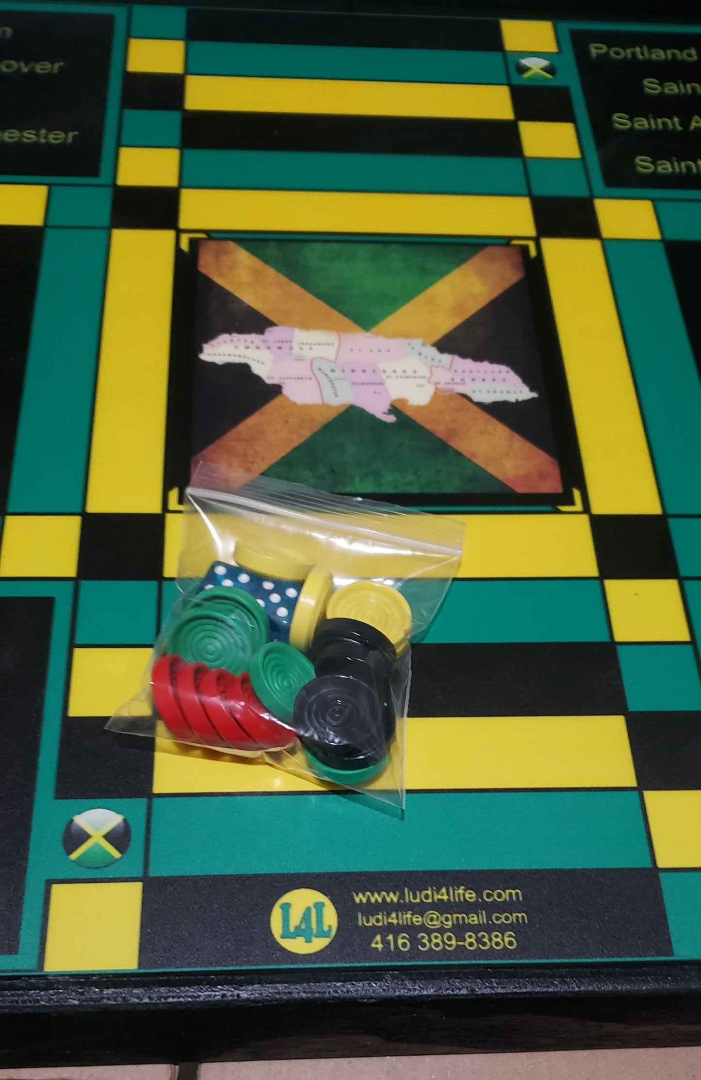 Ludi Tokens and Dice
