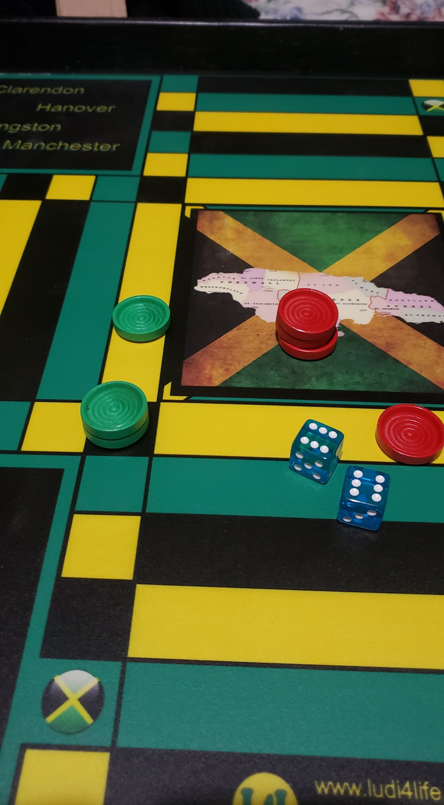 Ludi Tokens and Dice