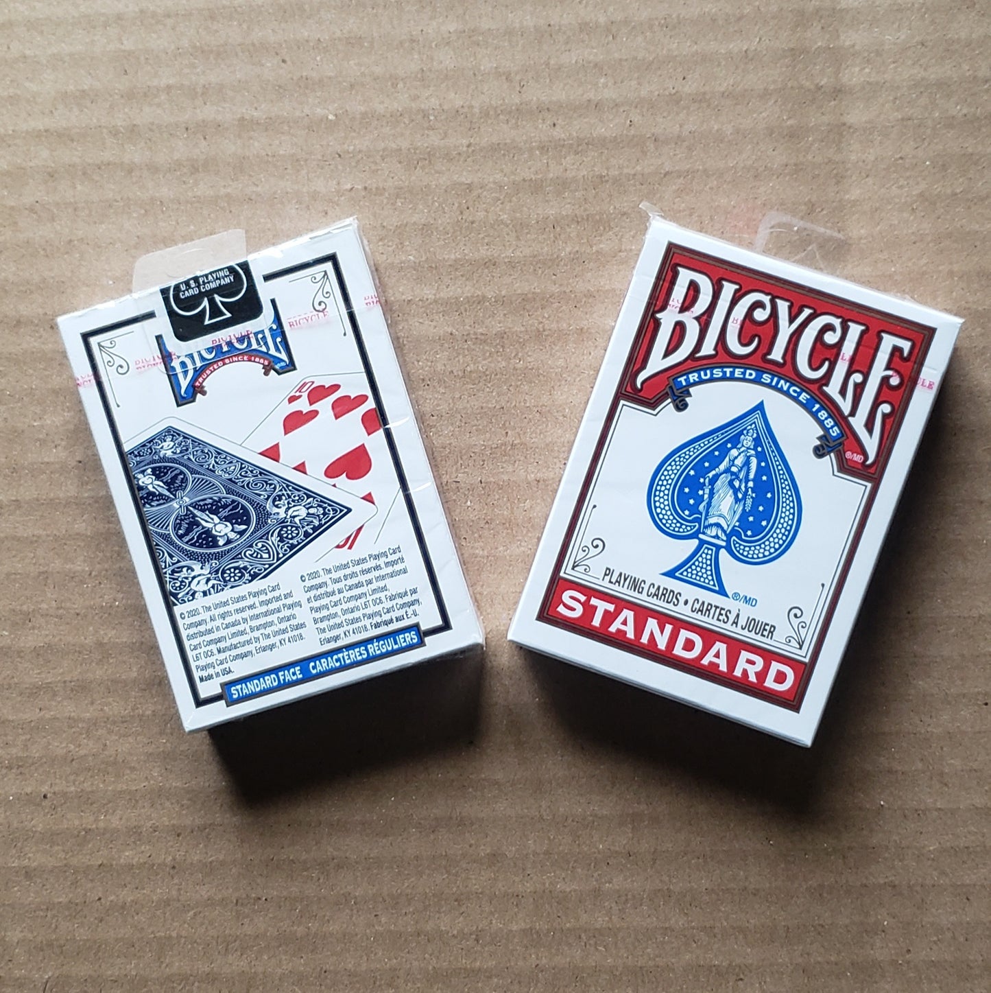 Bicycle Poker Size Standard Index Playing Cards