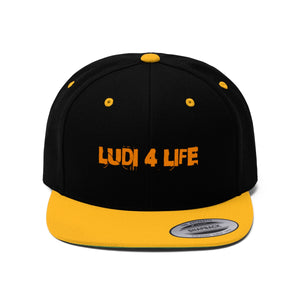 Unisex Flat Bill Hat