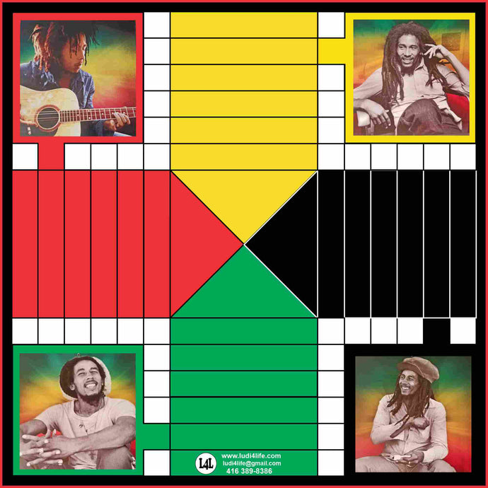 Bob Marley 3rd edition  ludi board