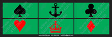 CROWN AND ANCHOR L4L GAME BOARD