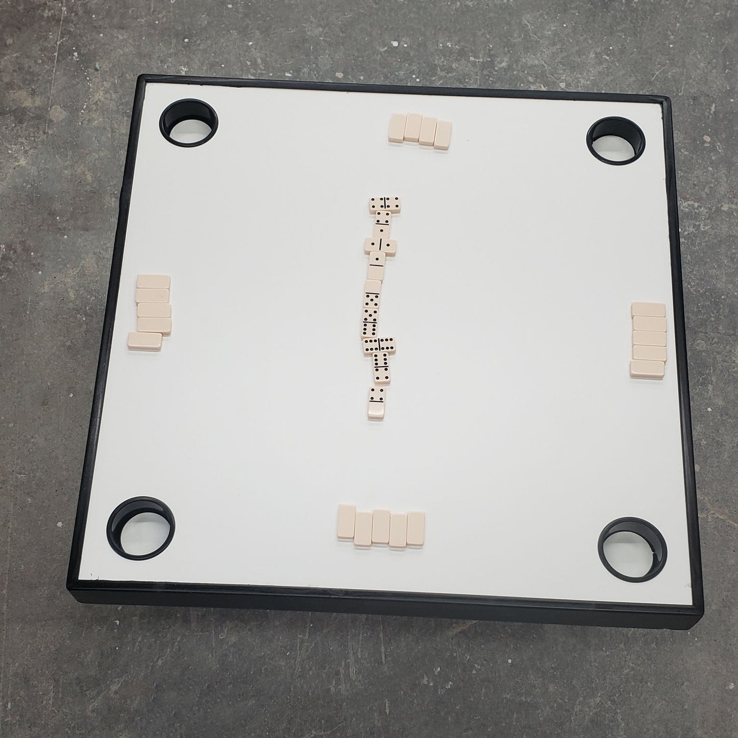 Premium 38" Dominoes Table - Handcrafted Jamaican Heritage Game Table
