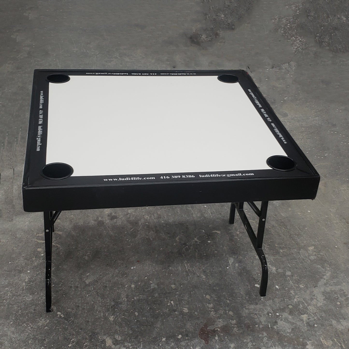 Premium 38" Dominoes Table - Handcrafted Jamaican Heritage Game Table