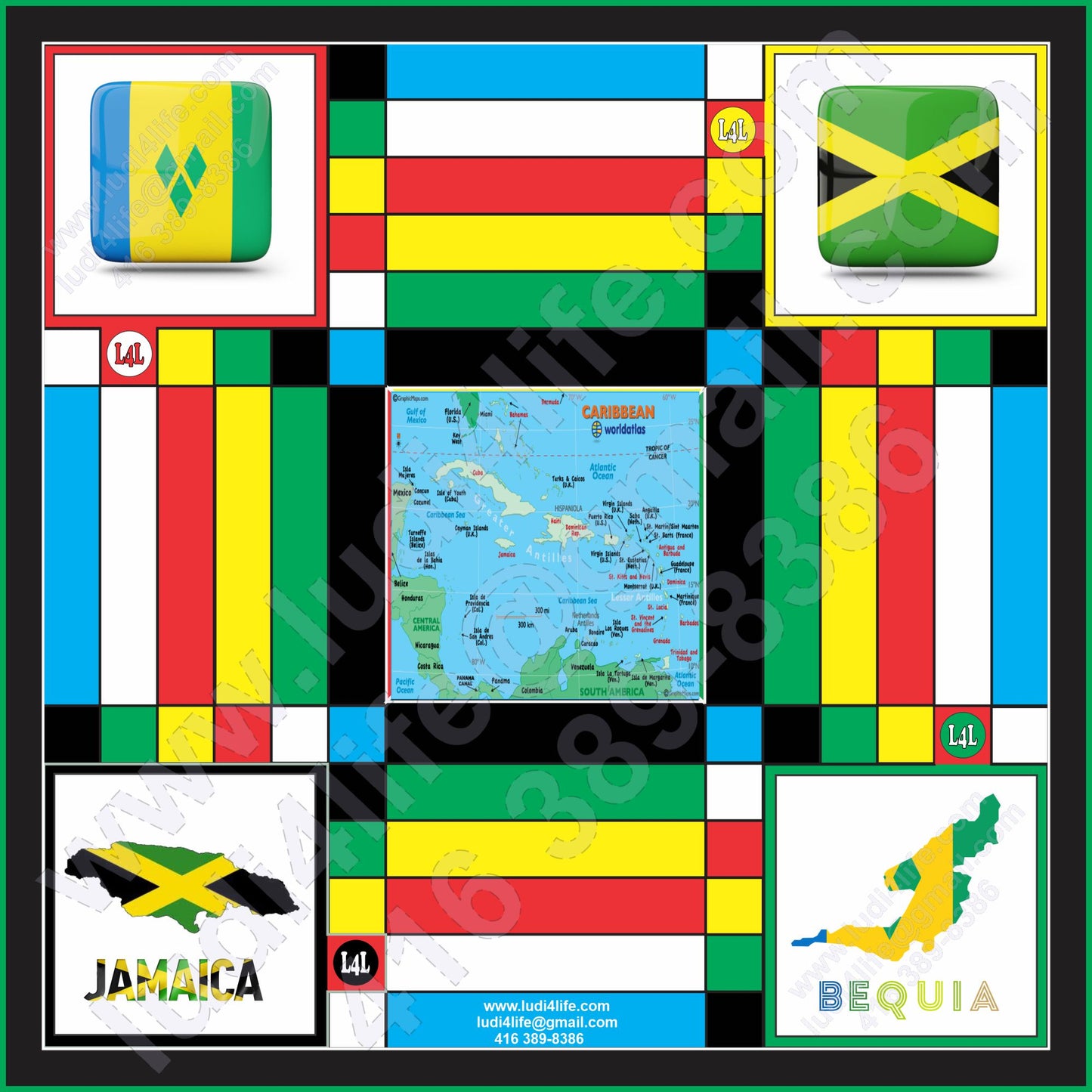 Custom Ludi board Tara