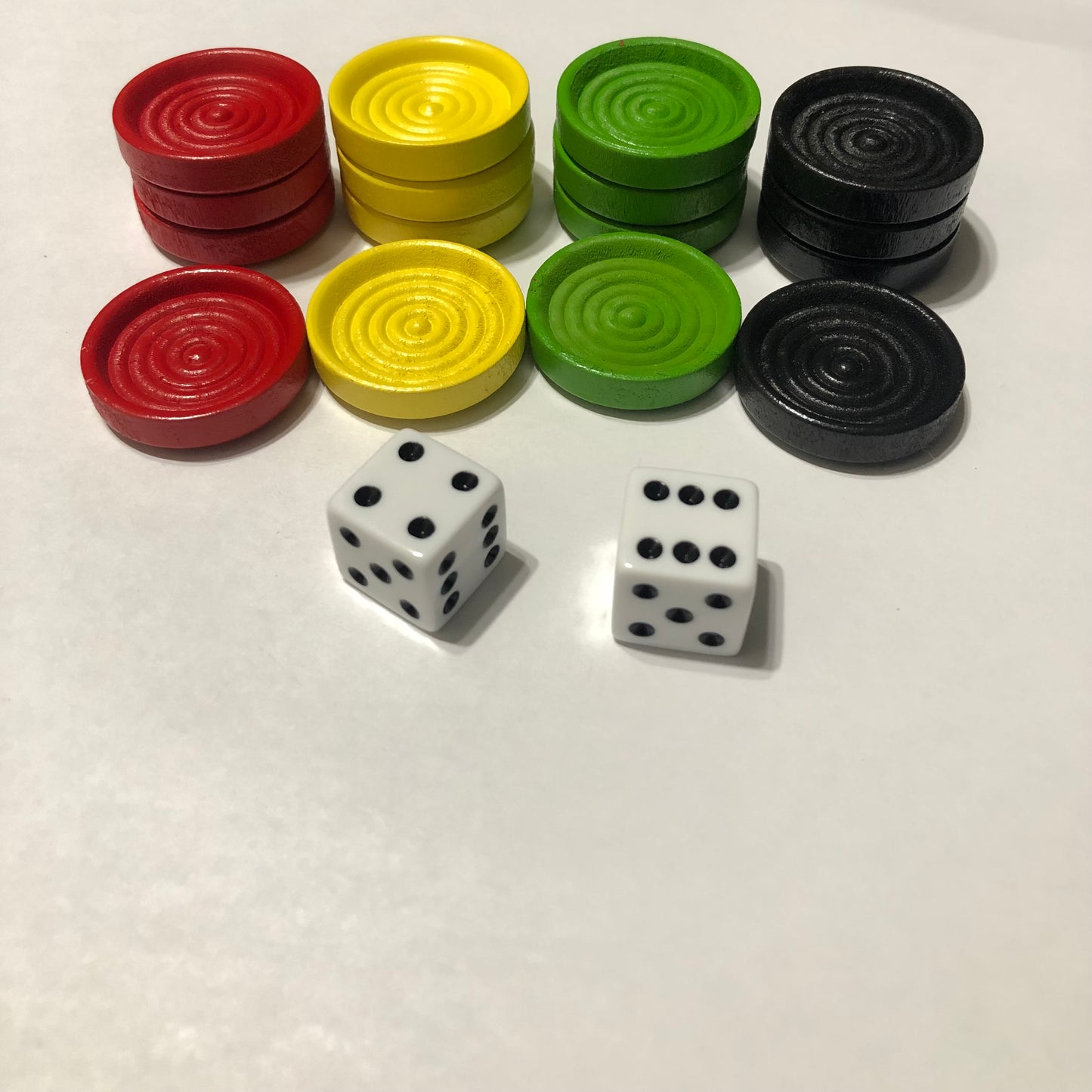 Ludi Tokens and Dice